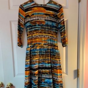 Modest Printed Summer Dress
